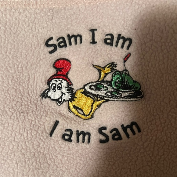 Vintage Dr. Seuss “Sam I Am, I am Sam” Women’s Quarter Zip Sweatshirt - Picture 2 of 3